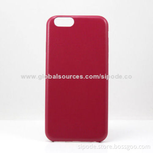 Customized PC leather case for iPhone6 plusNew